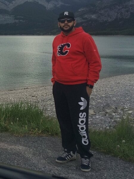Karn at the start of his journey, around 260 pounds